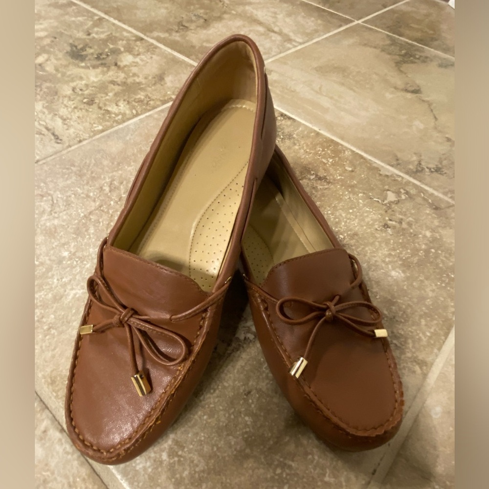 Michael Kors Leather Loafers